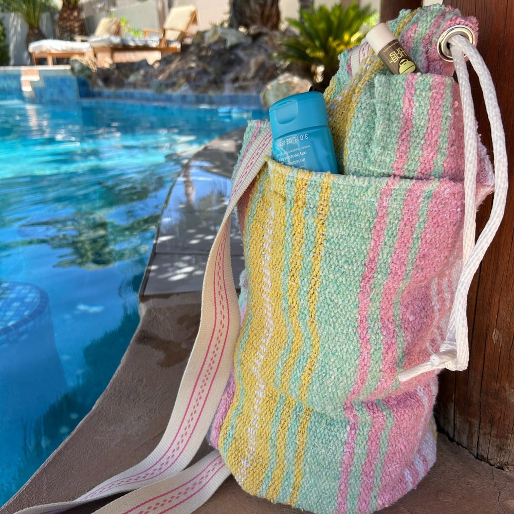 Colorful Striped sling Bag